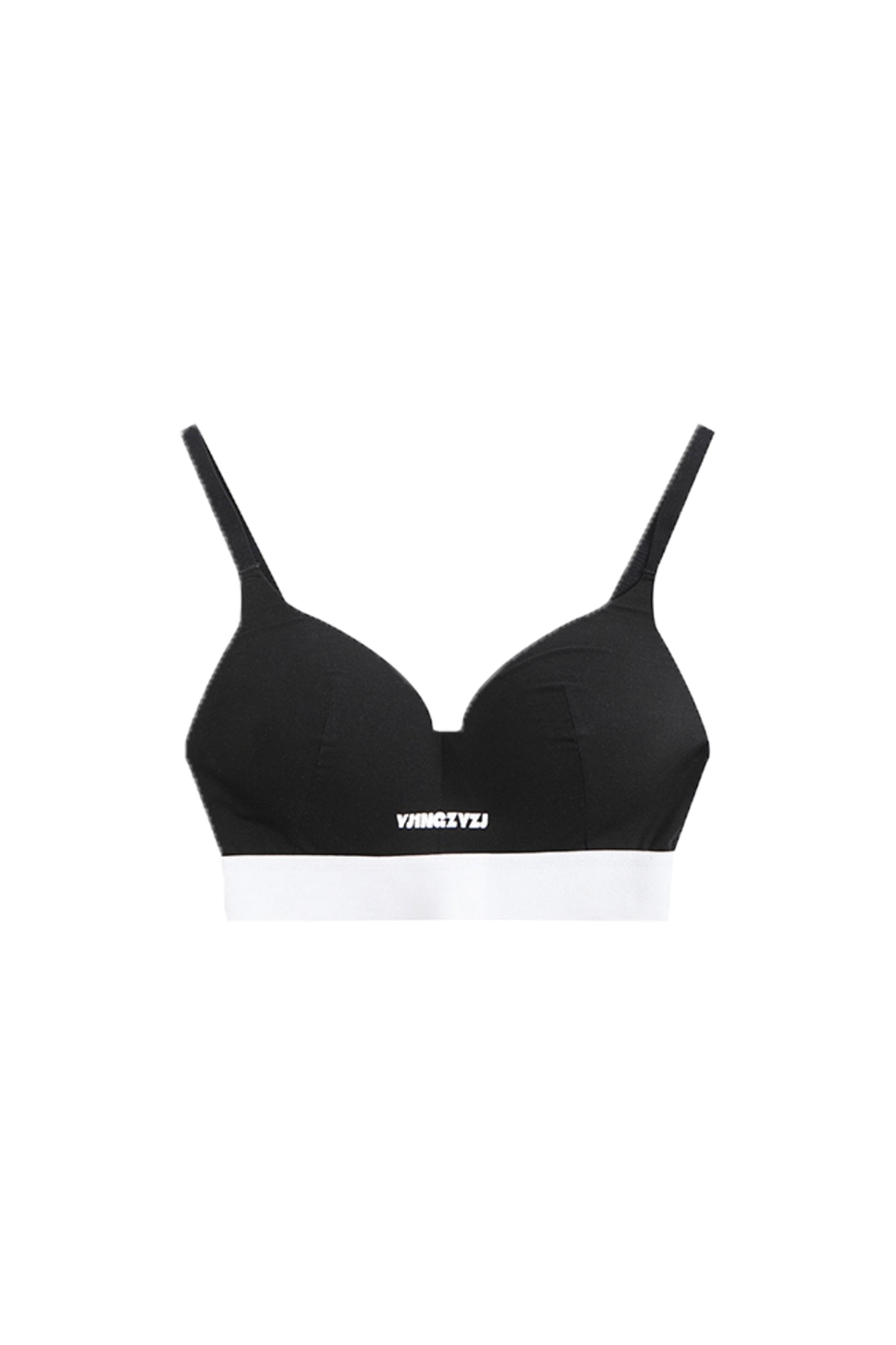 YJ1NGZYZJ Cotton Push Up Plunge Bra In Black