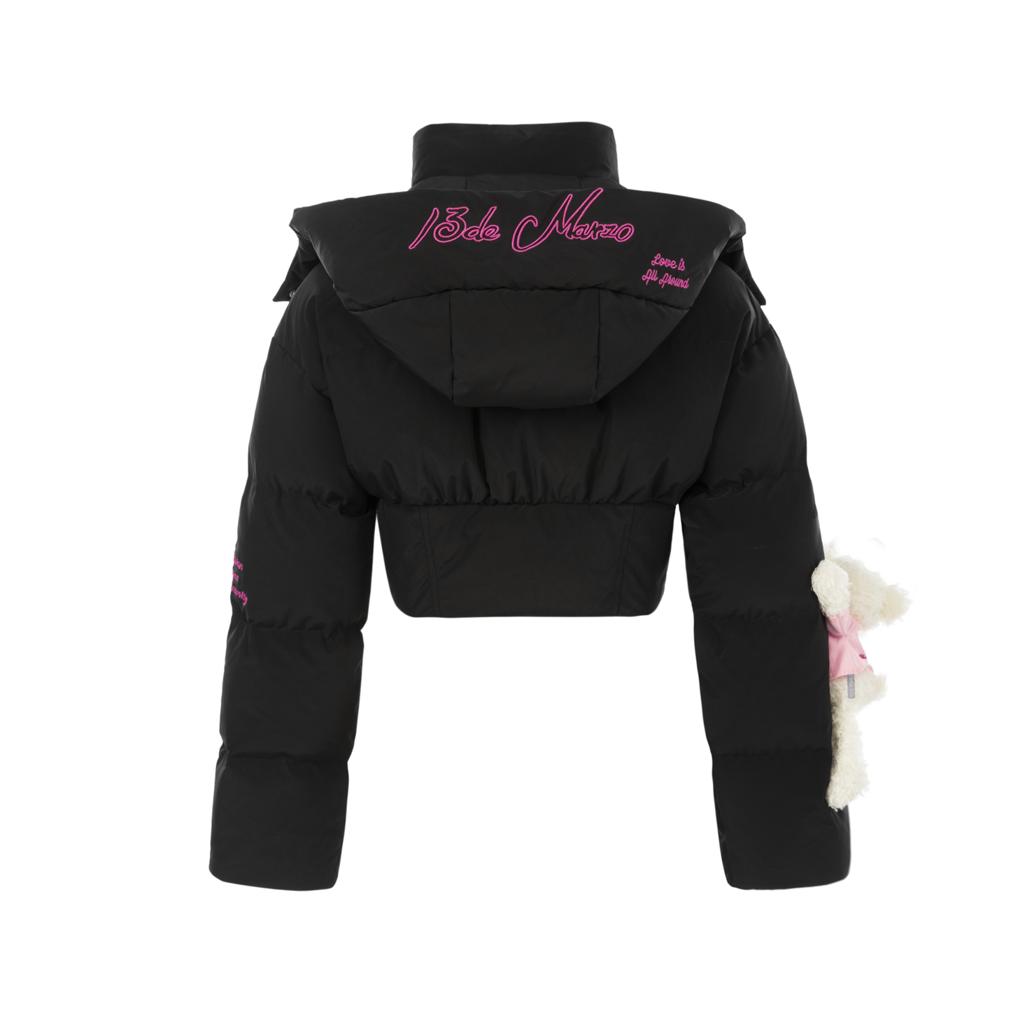 13DE MARZO Hello Kitty Bear Short Down Jacket