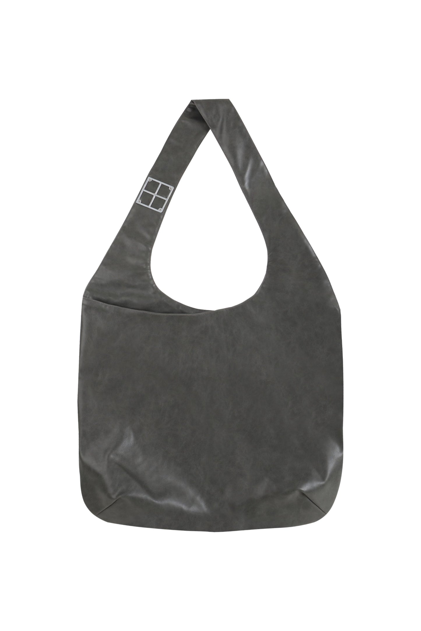 YJ1NGZYZJ Logo Tote Bag In Grey