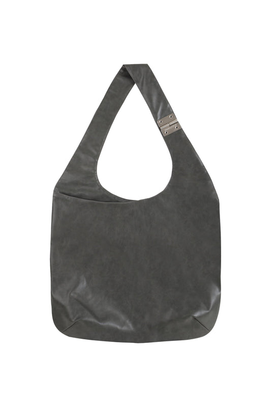 YJ1NGZYZJ Logo Tote Bag In Grey