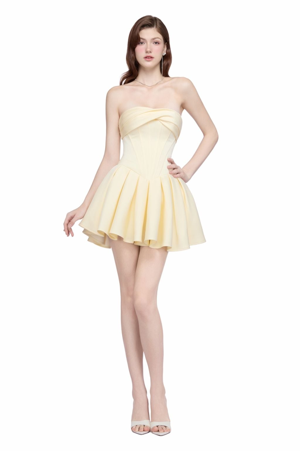 Jubin ELFIE DRESS (IVORY)