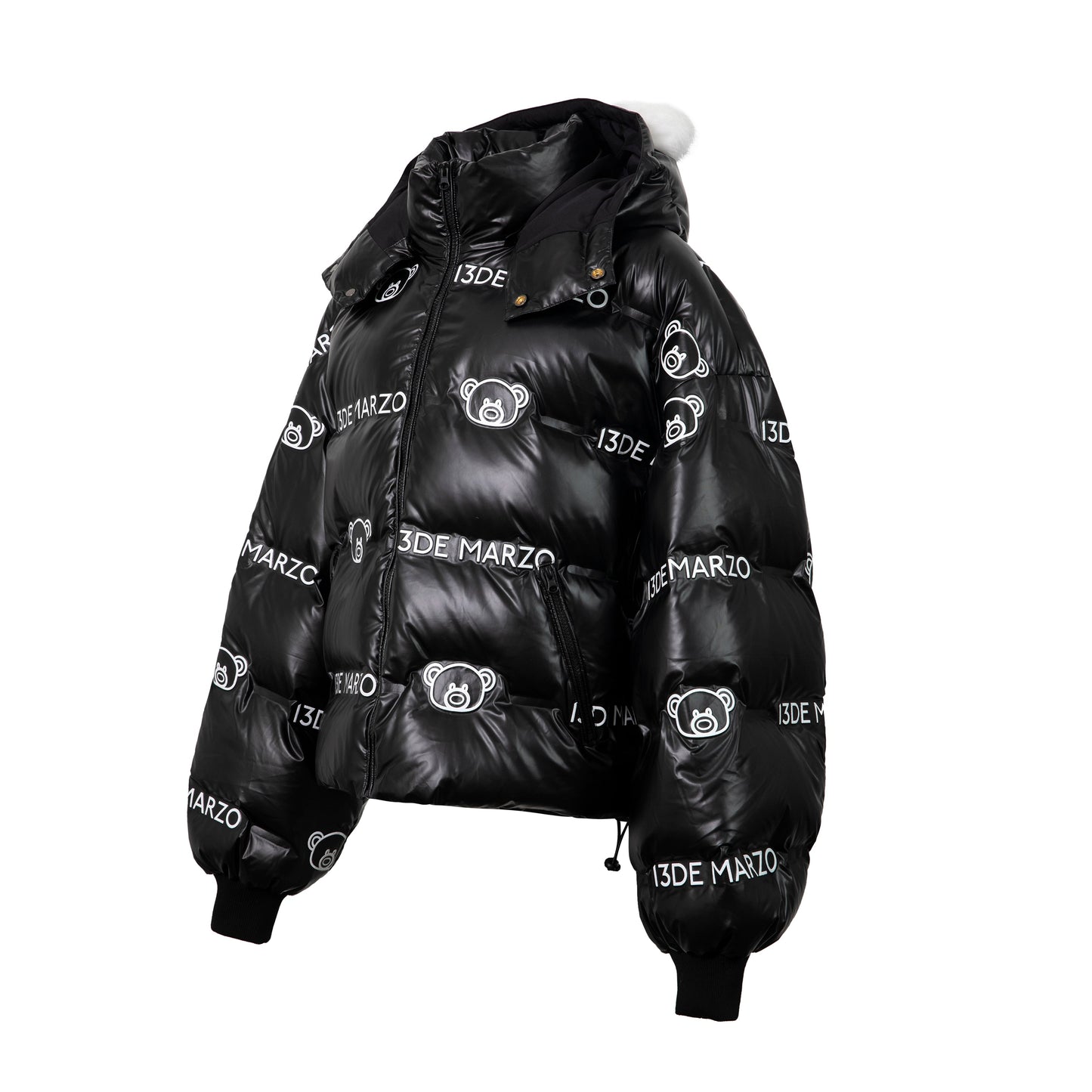 13DE MARZO Teddy Bear Insert Down Jacket