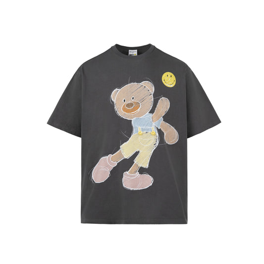 13DE MARZO Palda Bear Sketch T-shirt