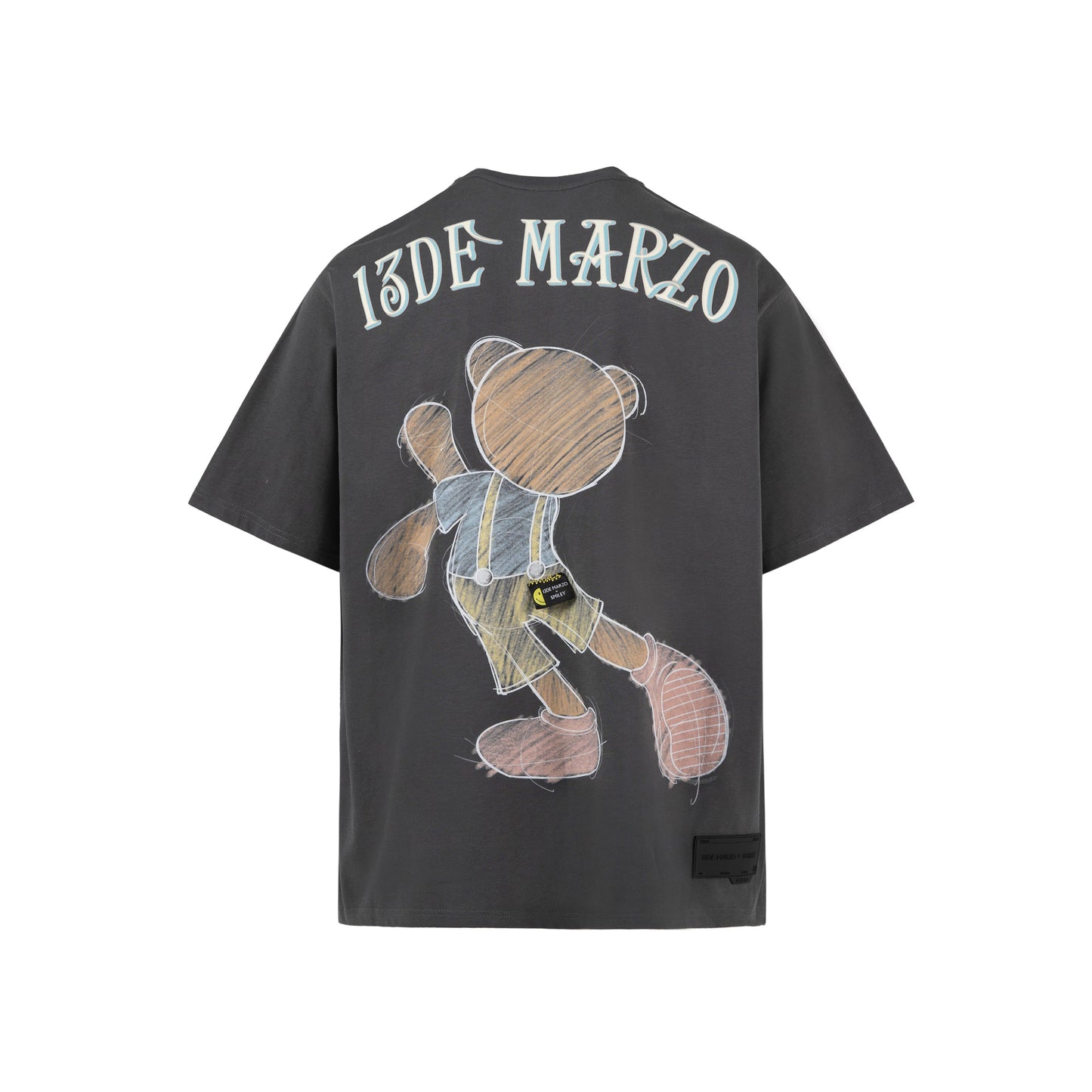 13DE MARZO Palda Bear Sketch T-shirt