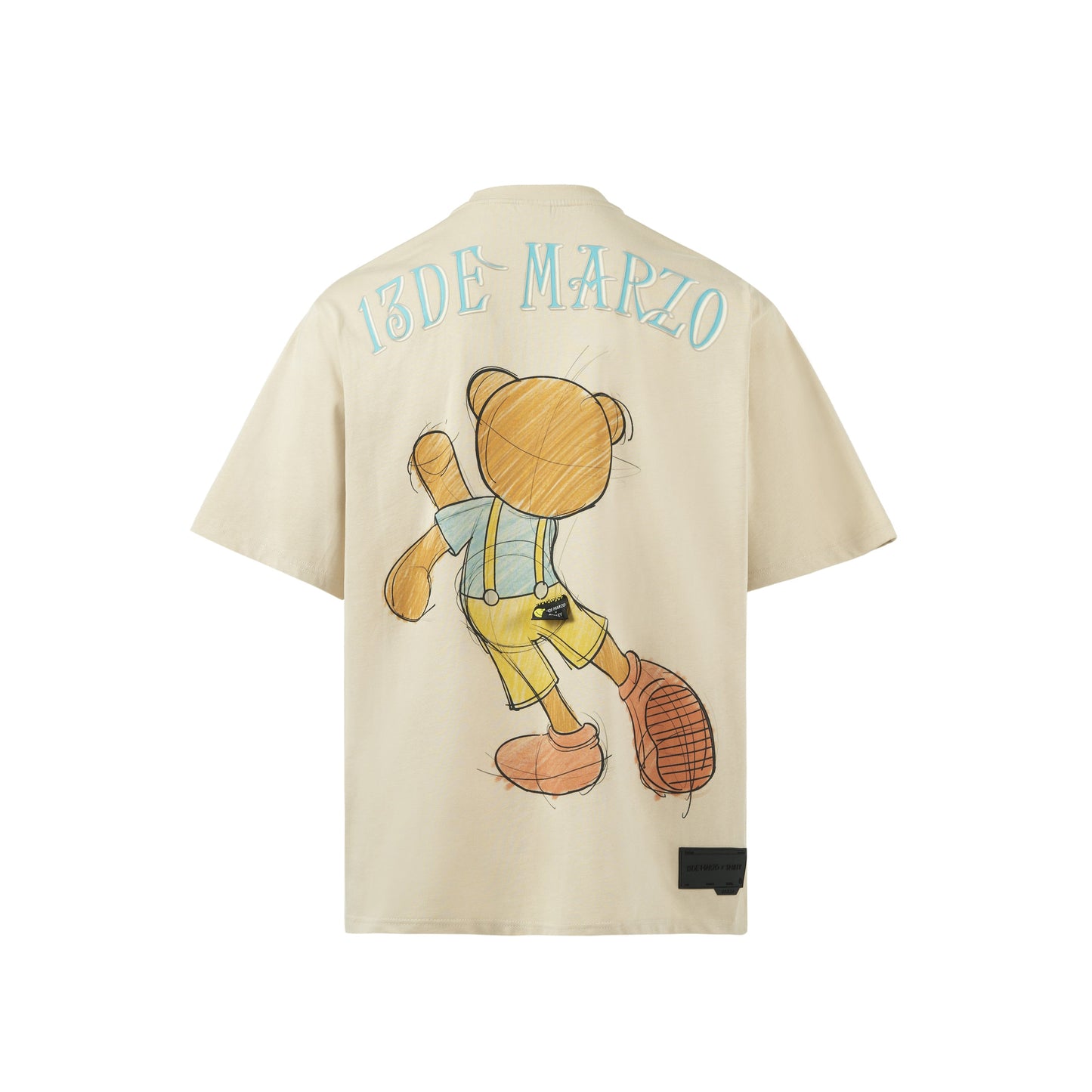 13DE MARZO Palda Bear Sketch T-shirt