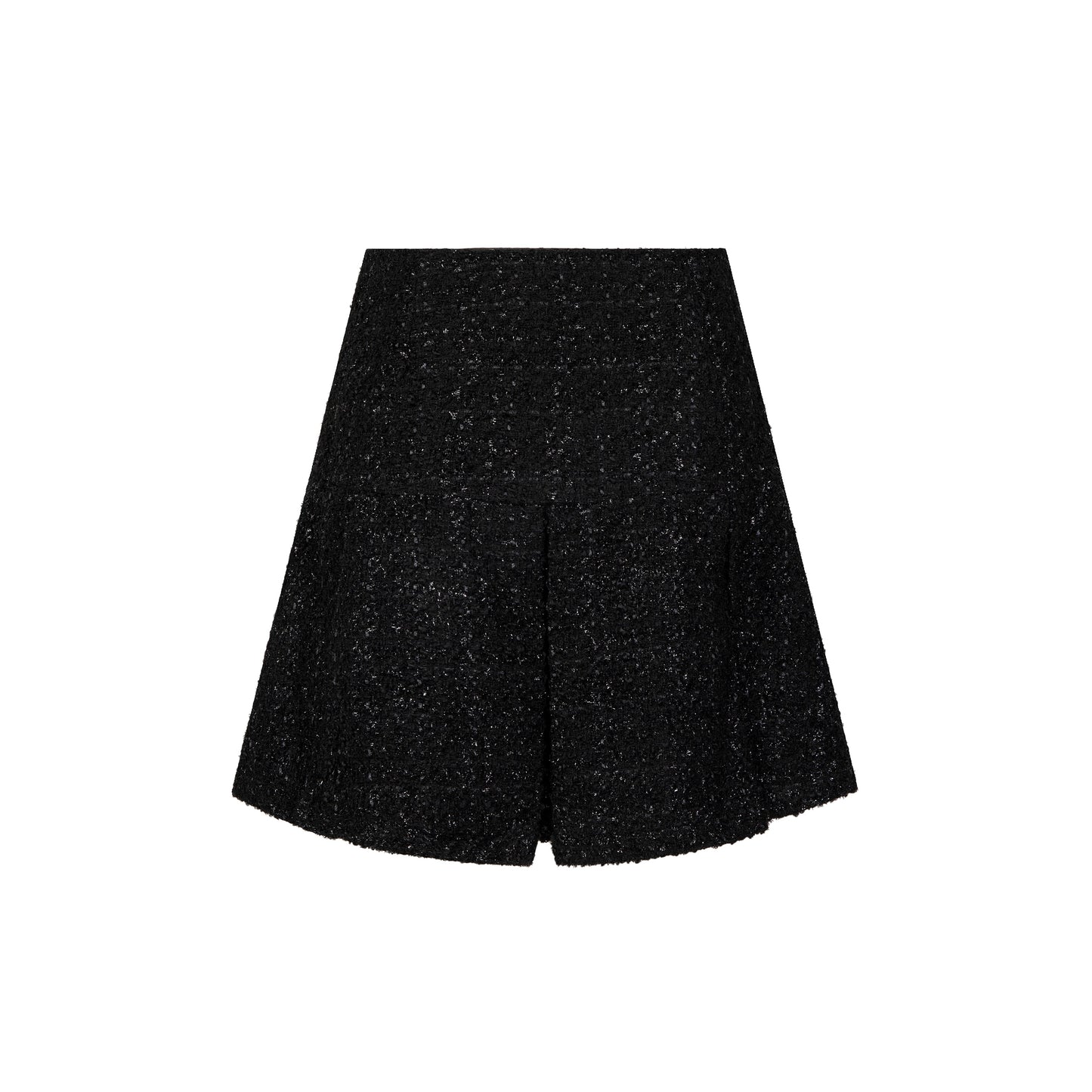 13DE MARZO Tweed Palda Bear Sivided Skirt