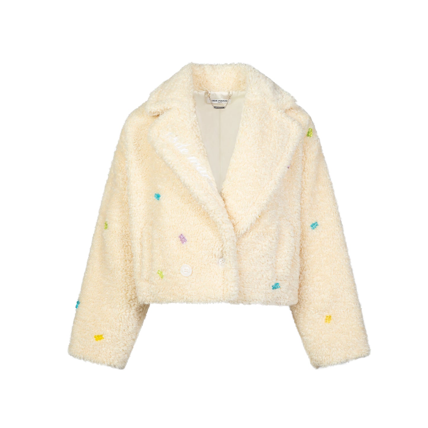 13DE MARZO Gummy Bear Woolen Coat