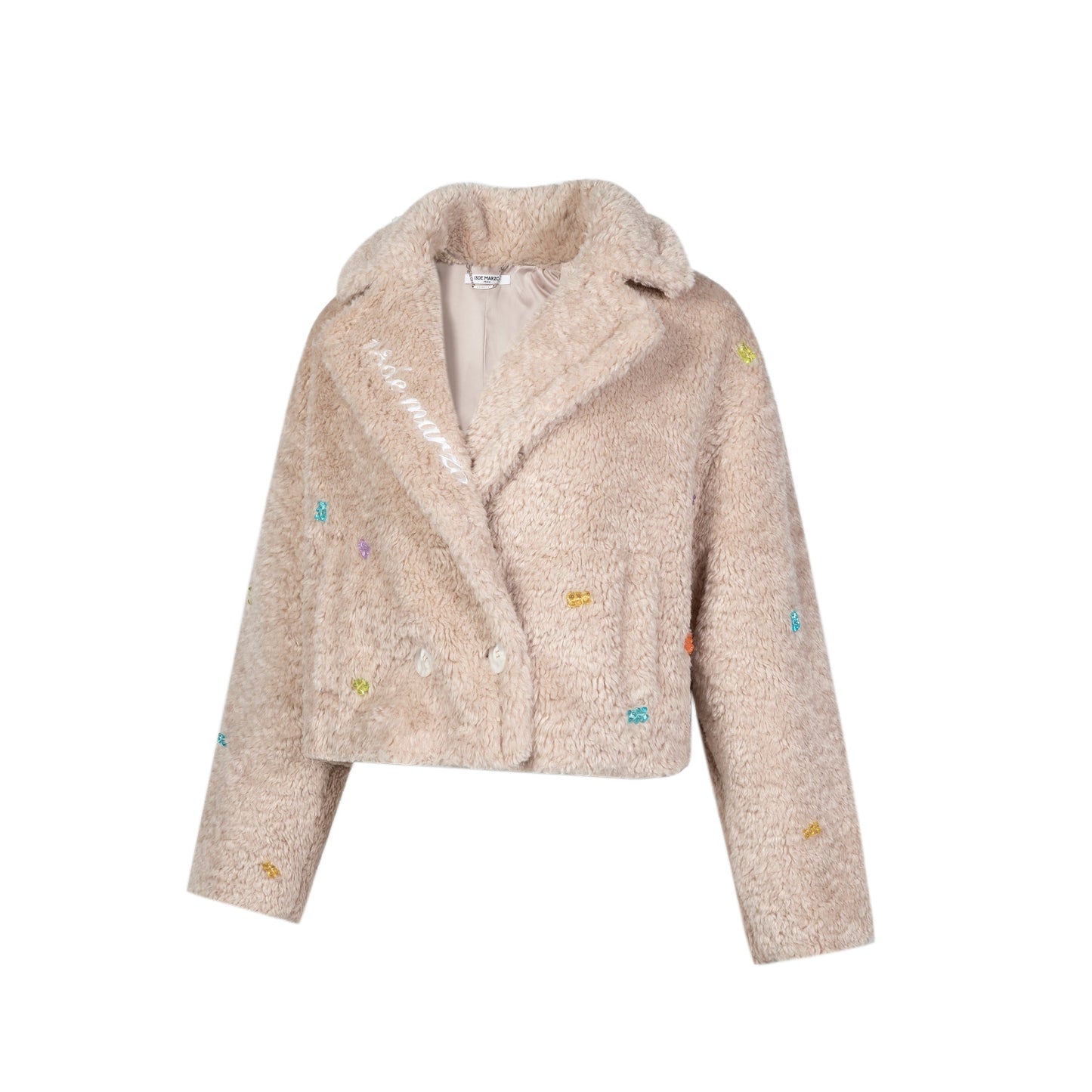 13DE MARZO Gummy Bear Woolen Coat