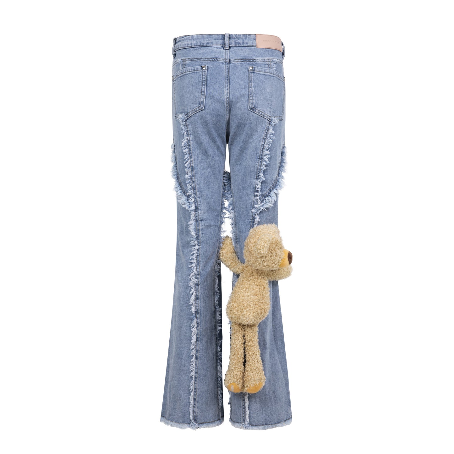 13DE MARZO Hug Calf Bear Jeans