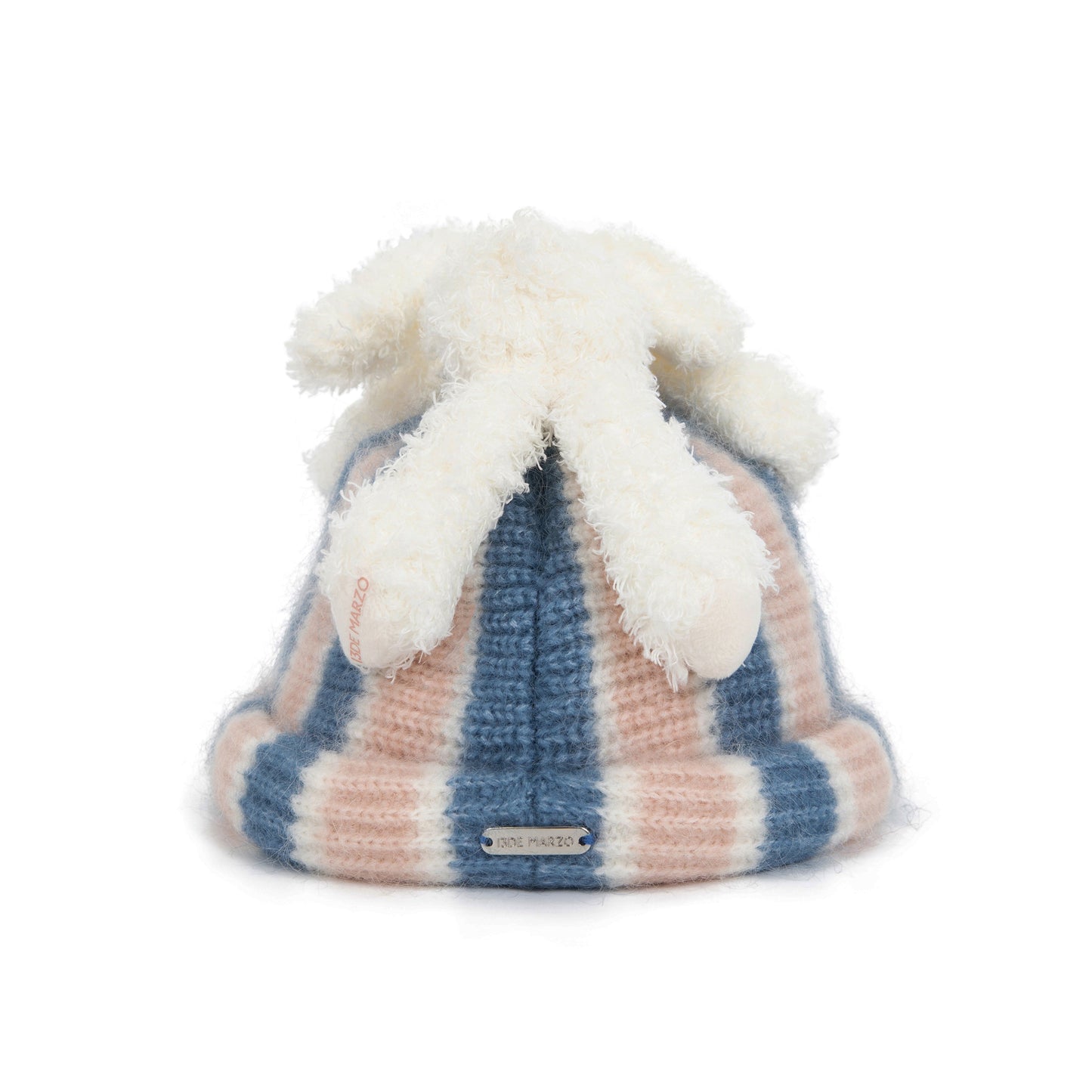 13DE MARZO Bunny Stripe Beanie