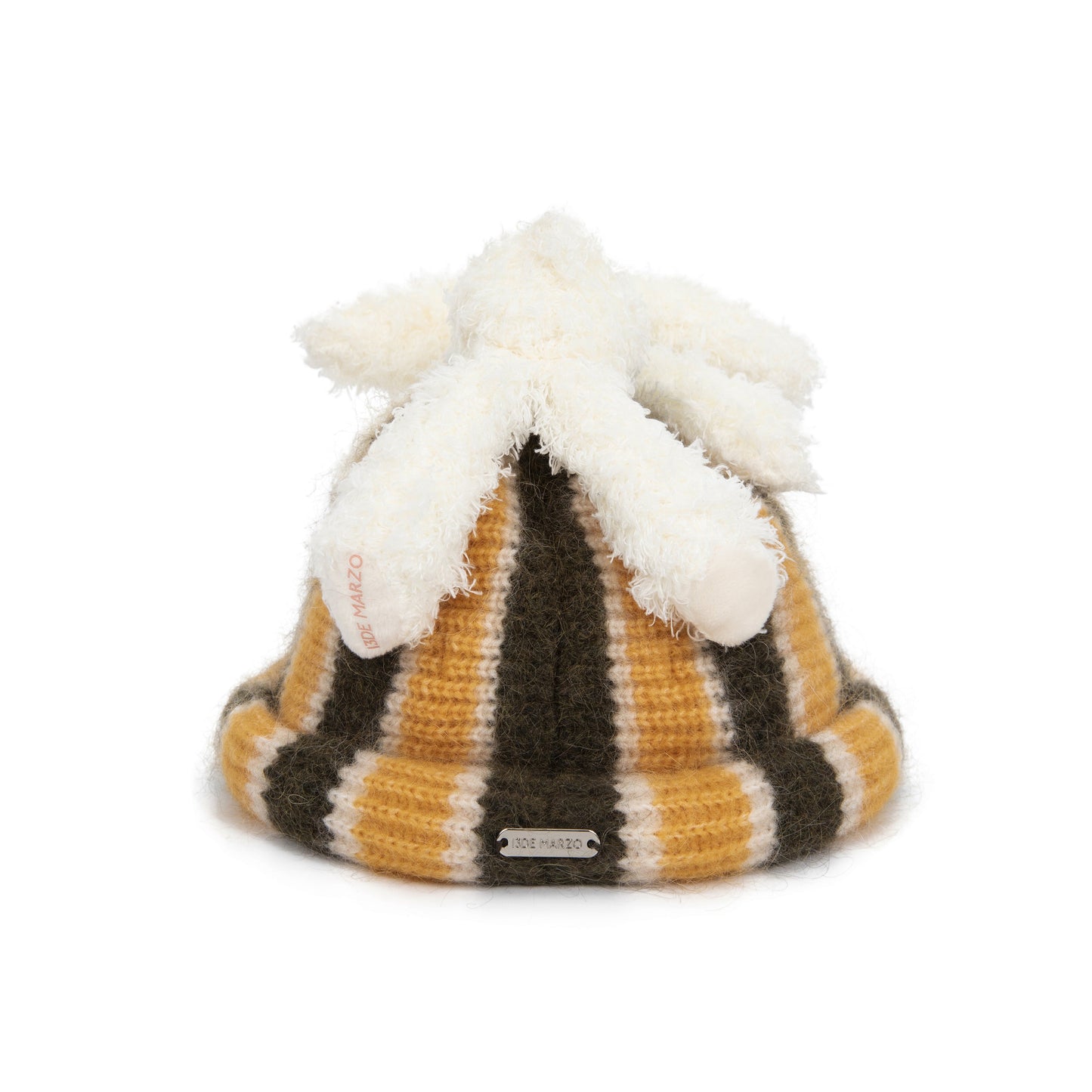 13DE MARZO Bunny Stripe Beanie