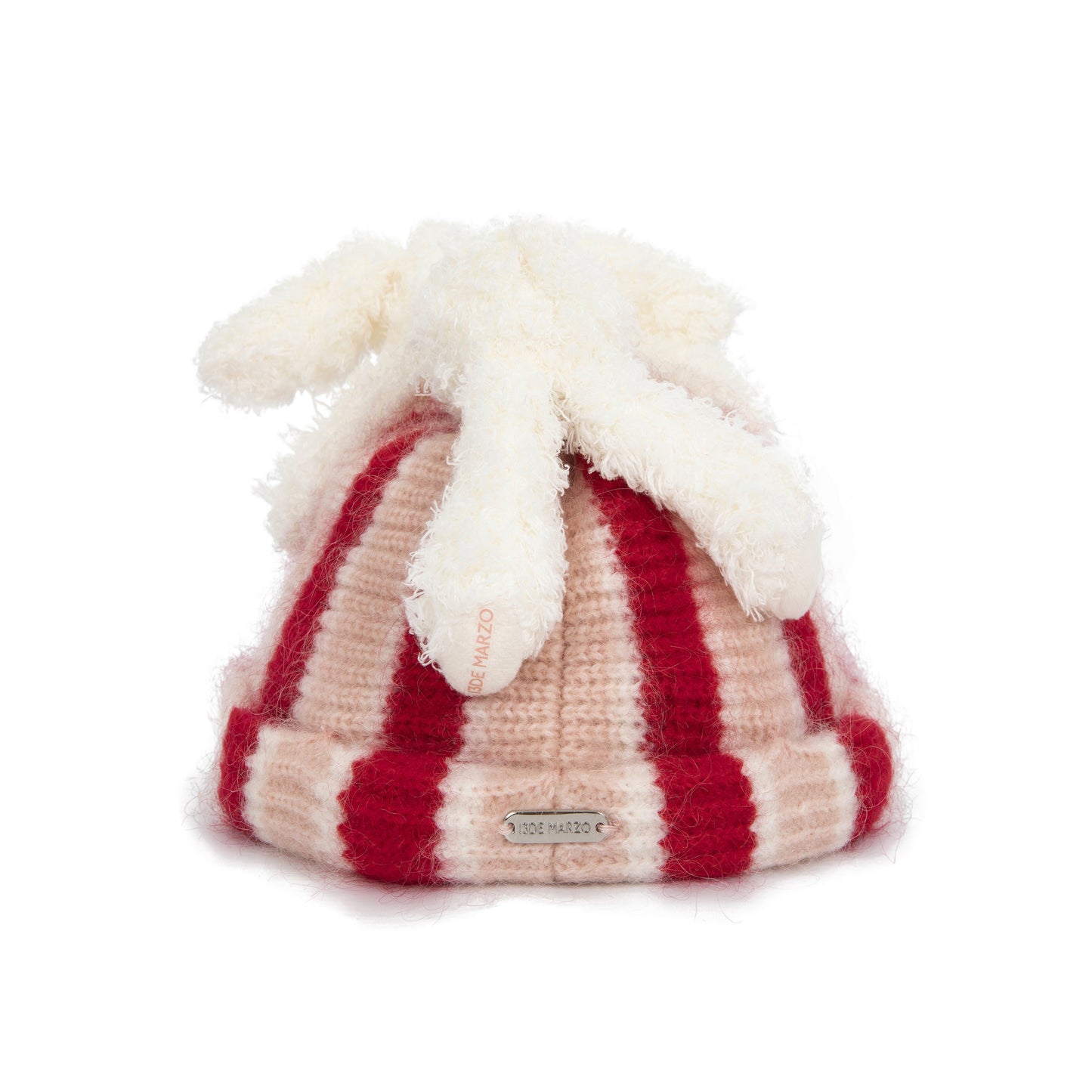 13DE MARZO Bunny Stripe Beanie