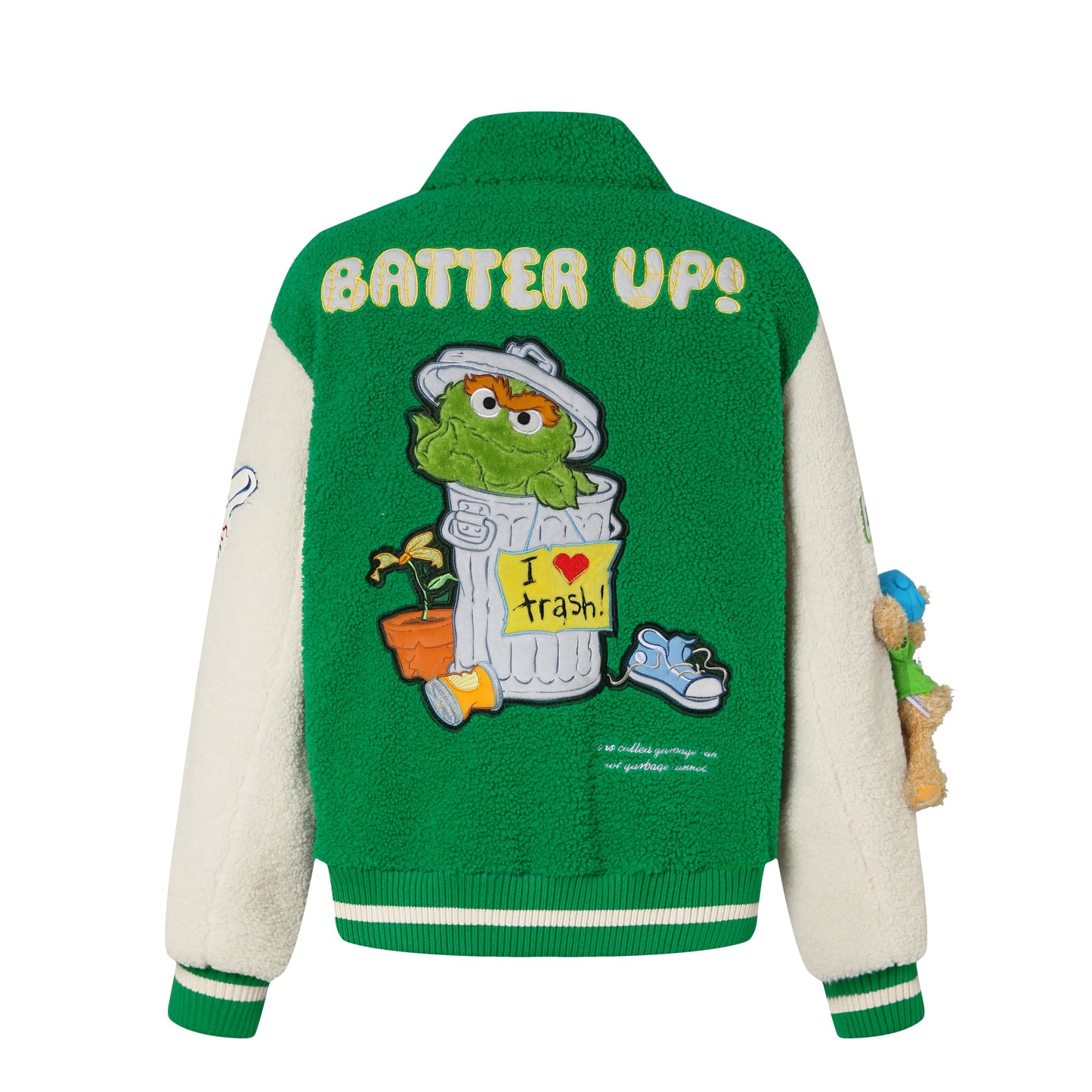 13DE MARZO Oscar Bear Baseball Jacket