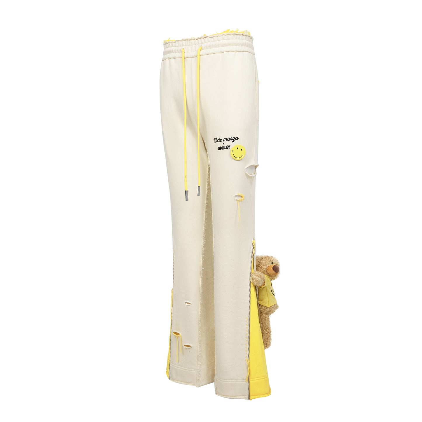 13DE MARZO Bear Bell Bottom Pants