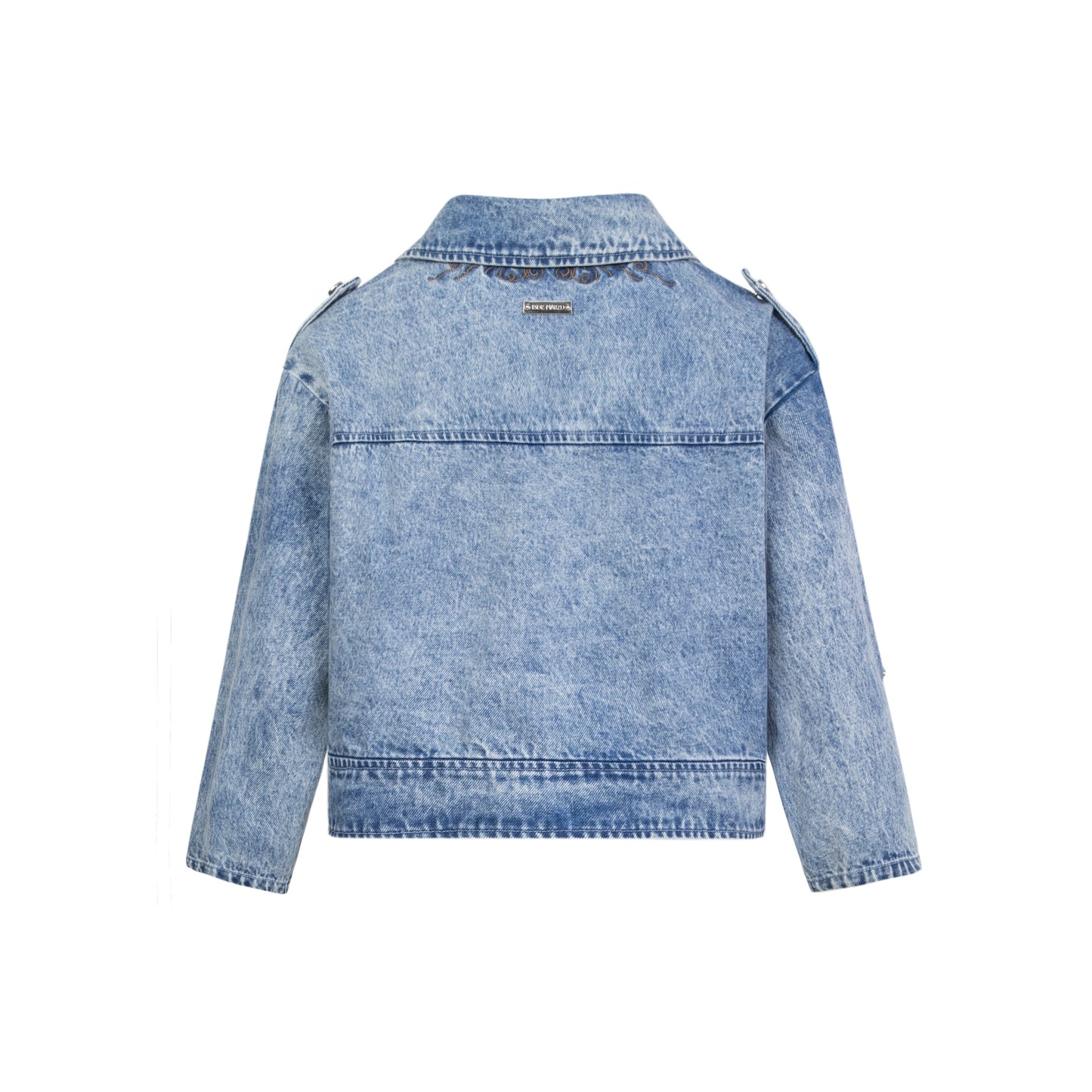 13DE MARZO Removable Cuff Denim Jacket