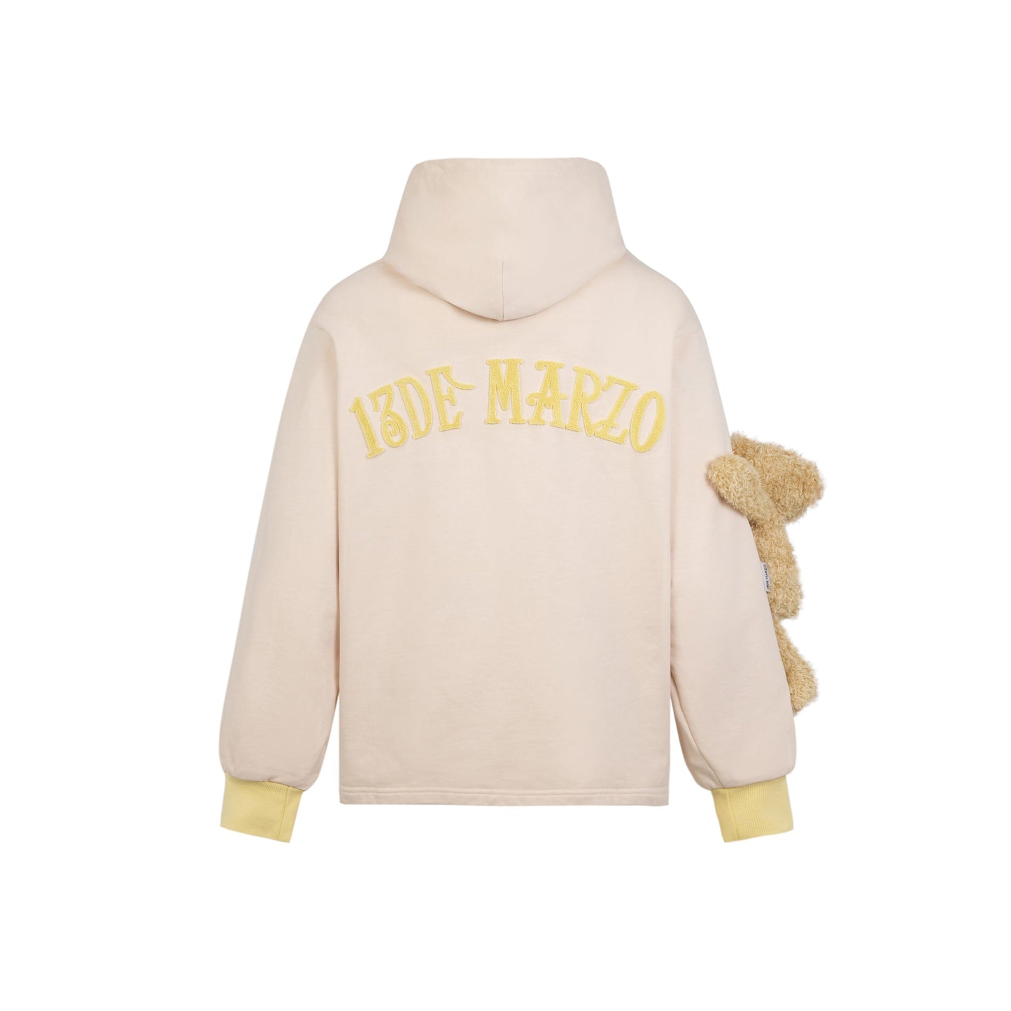 13DE MARZO Bear Forearm Hoodie