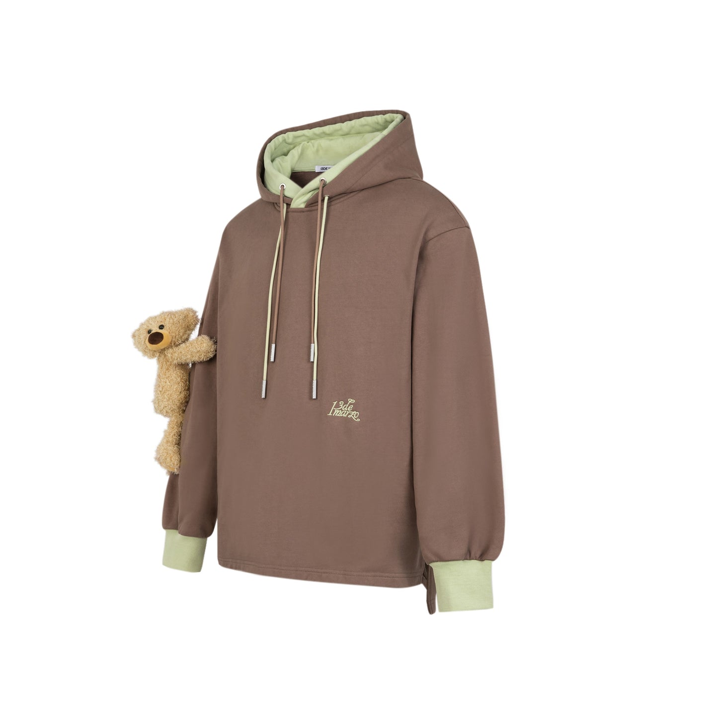 13DE MARZO Bear Forearm Hoodie