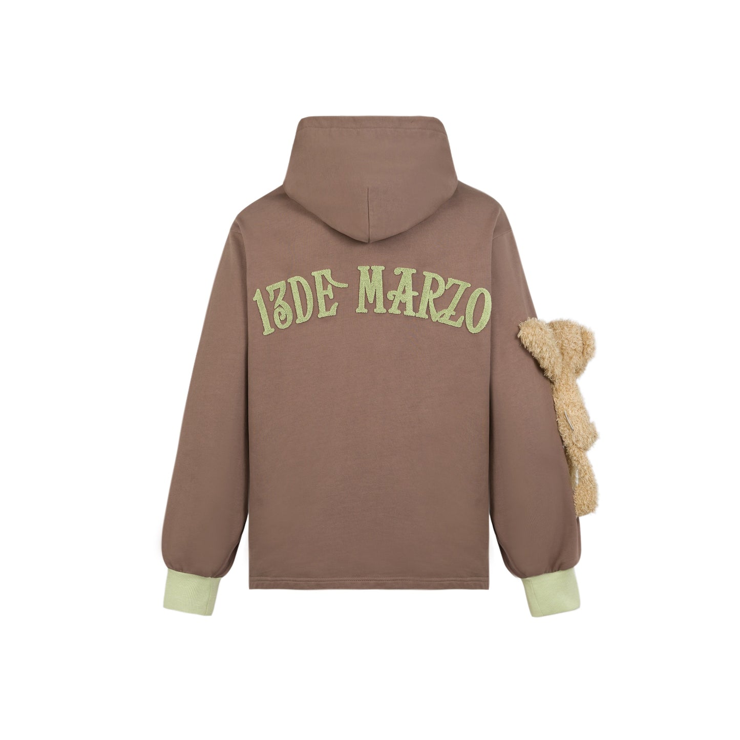 13DE MARZO Bear Forearm Hoodie