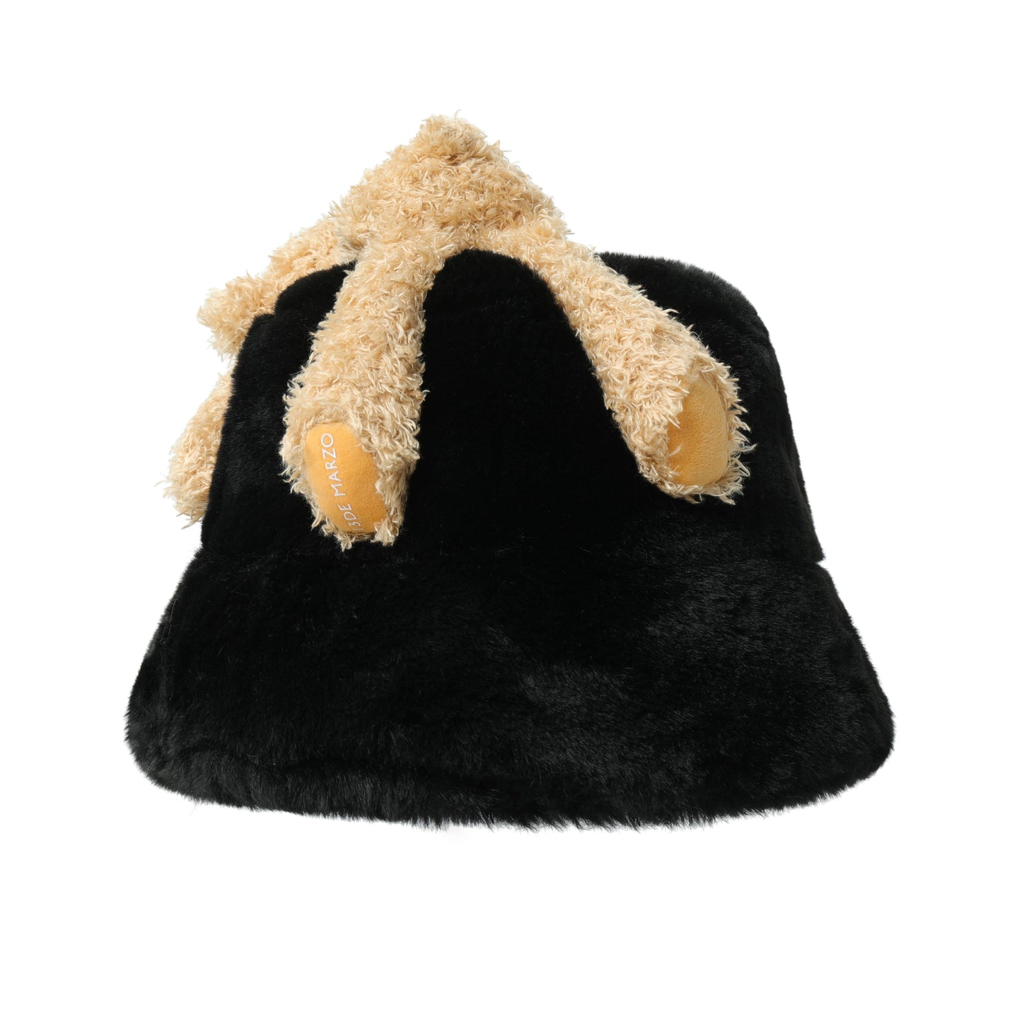 13DE MARZO Furry Bear Bucket Hat