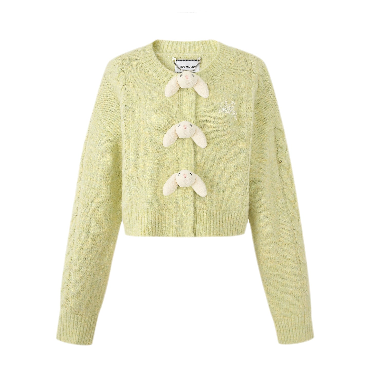 13DE MARZO Doozoo Button Knit Cardigan