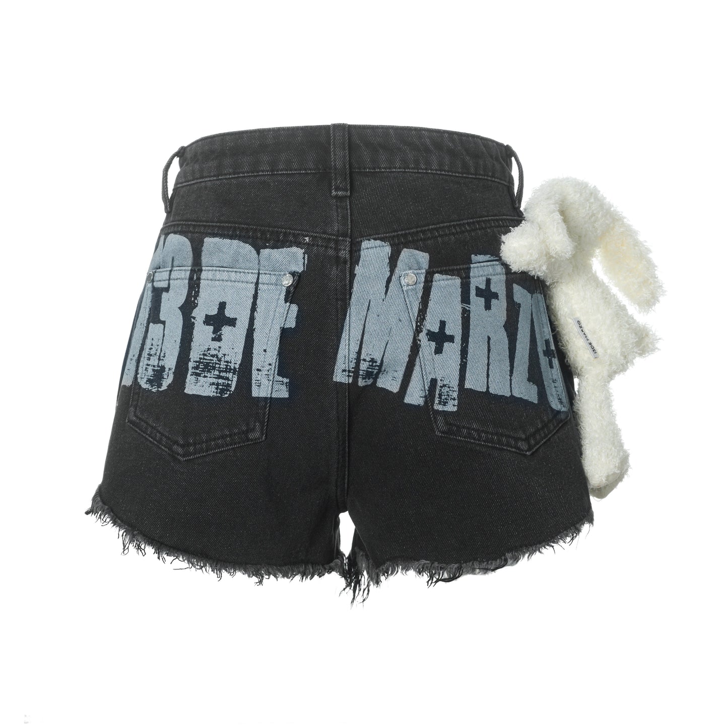 13DE MARZO Graffiti Double Layer Shorts