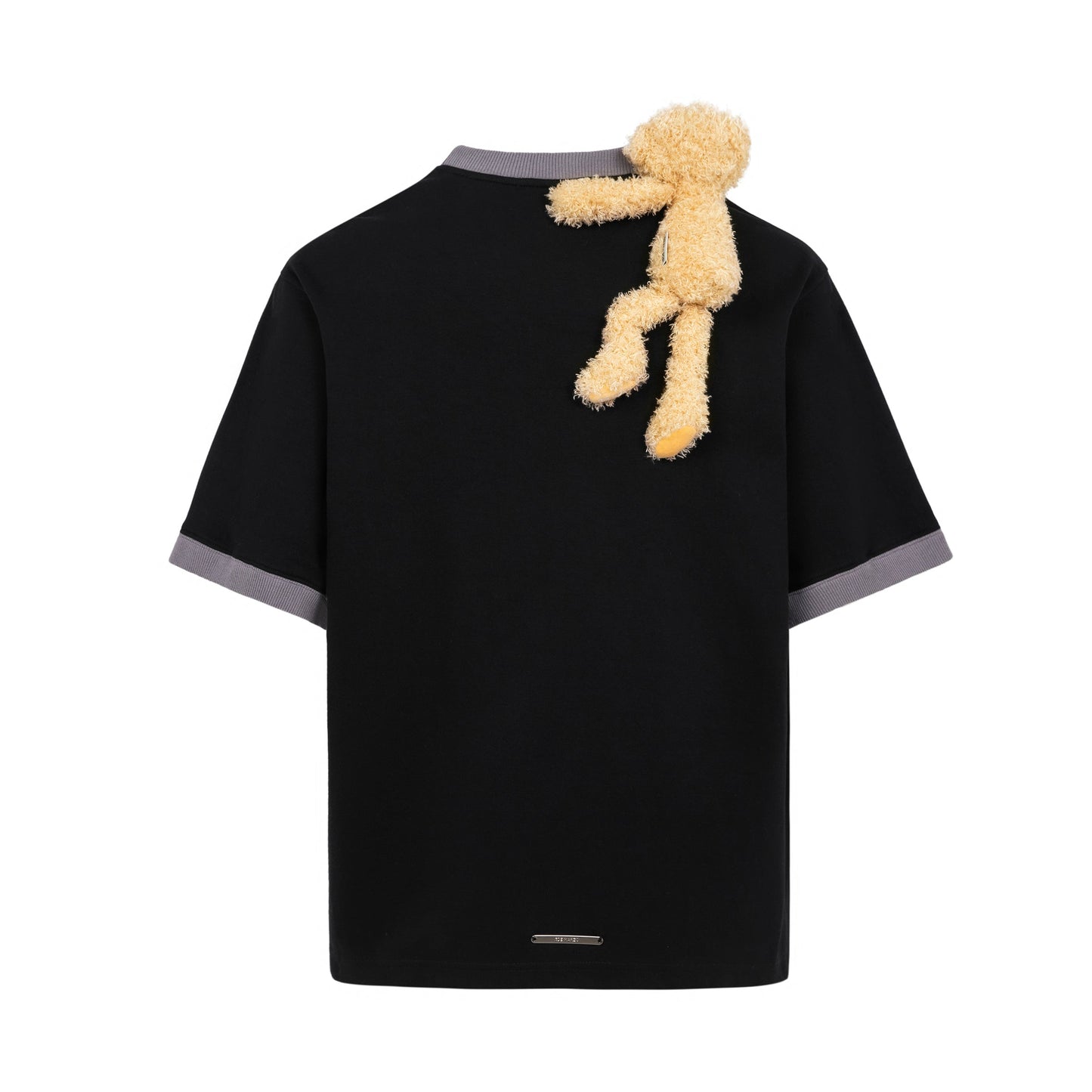 13DE MARZO Round Neck Knit Logo T-shirt