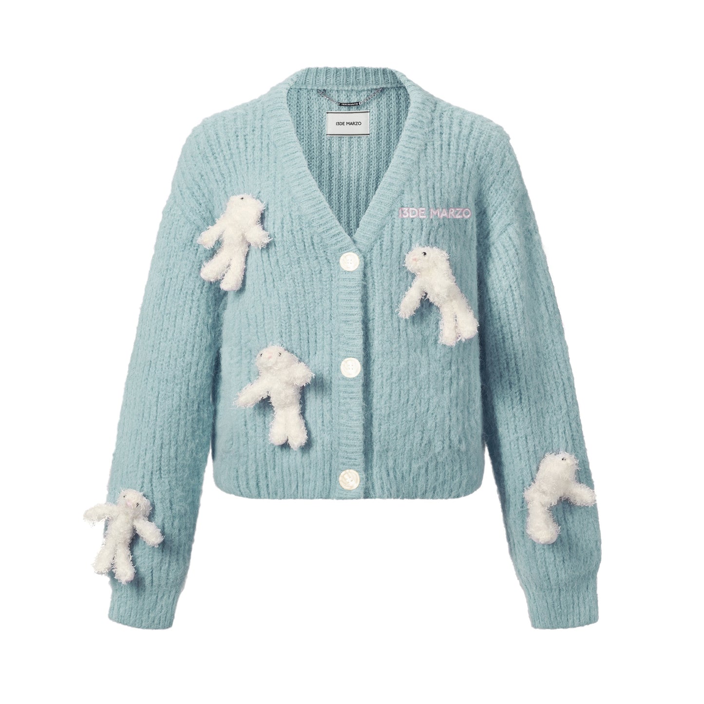 13DE MARZO Doozoo Knit Cardigan