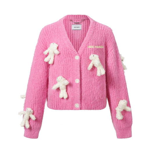 13DE MARZO Doozoo Knit Cardigan