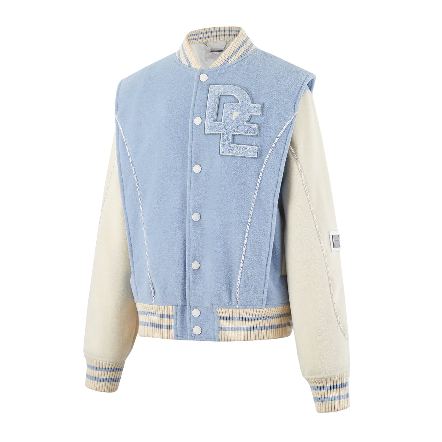 13DE MARZO Light Tube Baseball Jacket