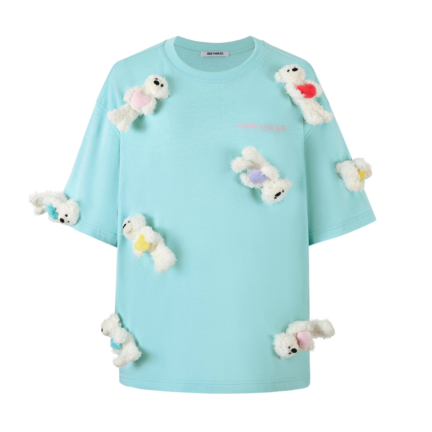 13DE MARZO Doozoo Heart Luminous T-shirt