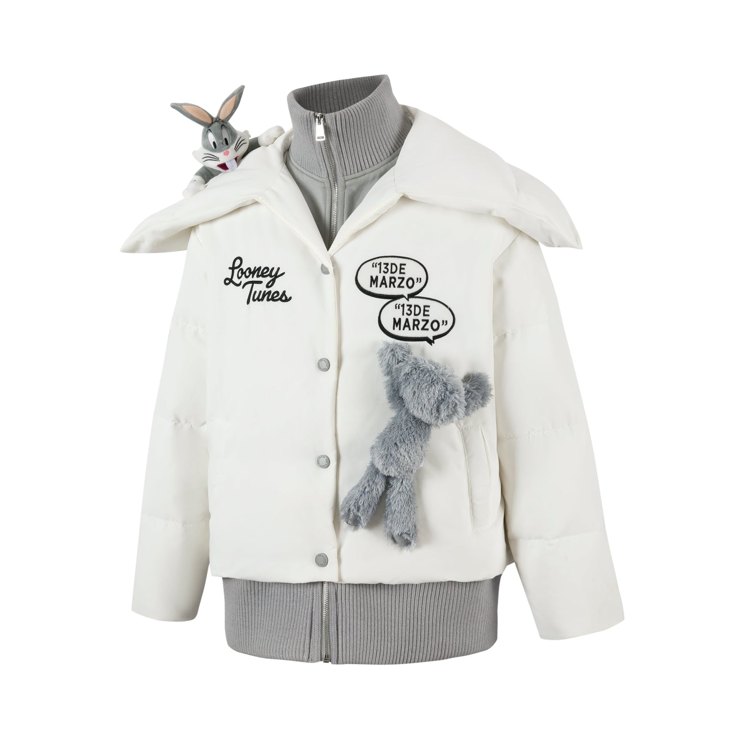 13DE MARZO Bugs Bunny Down Jacket