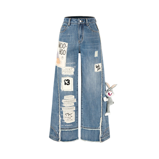 13DE MARZO Bugs Bunny Daffy Duck Jeans