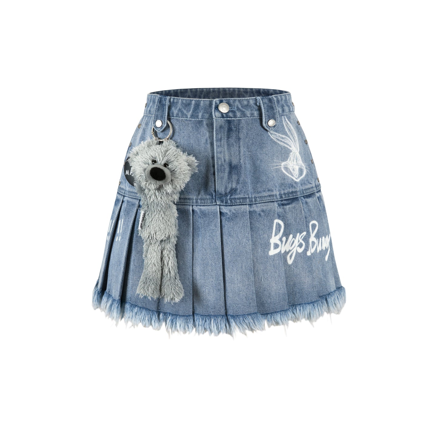 13DE MARZO Bugs Bunny Denim Skirt