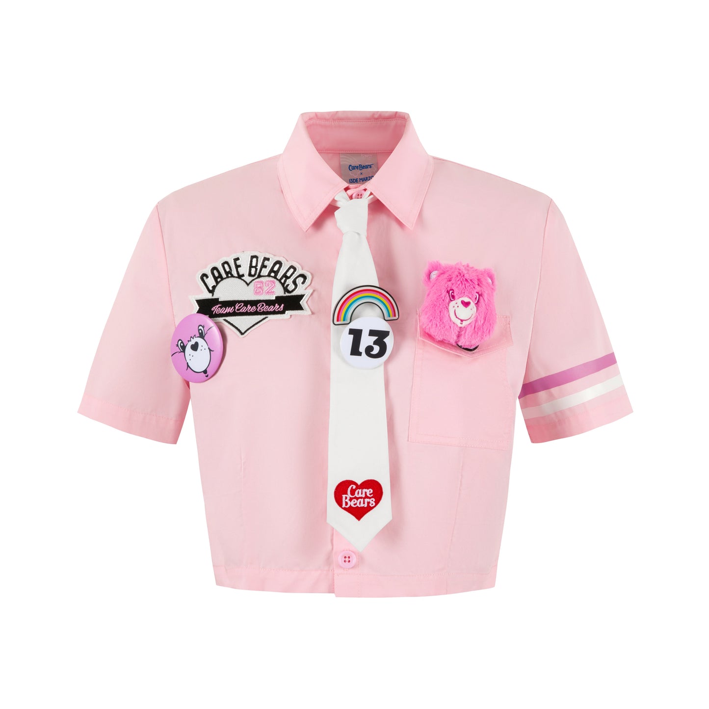 13DE MARZO Care Bears Campus Tie Shirt