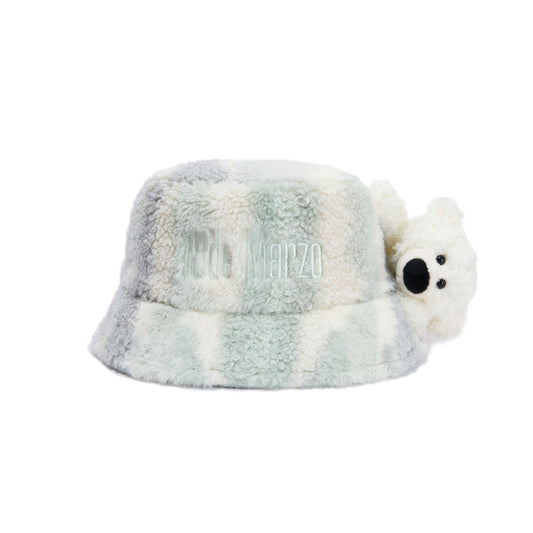 13DE MARZO Furry Marble Bucket Hat