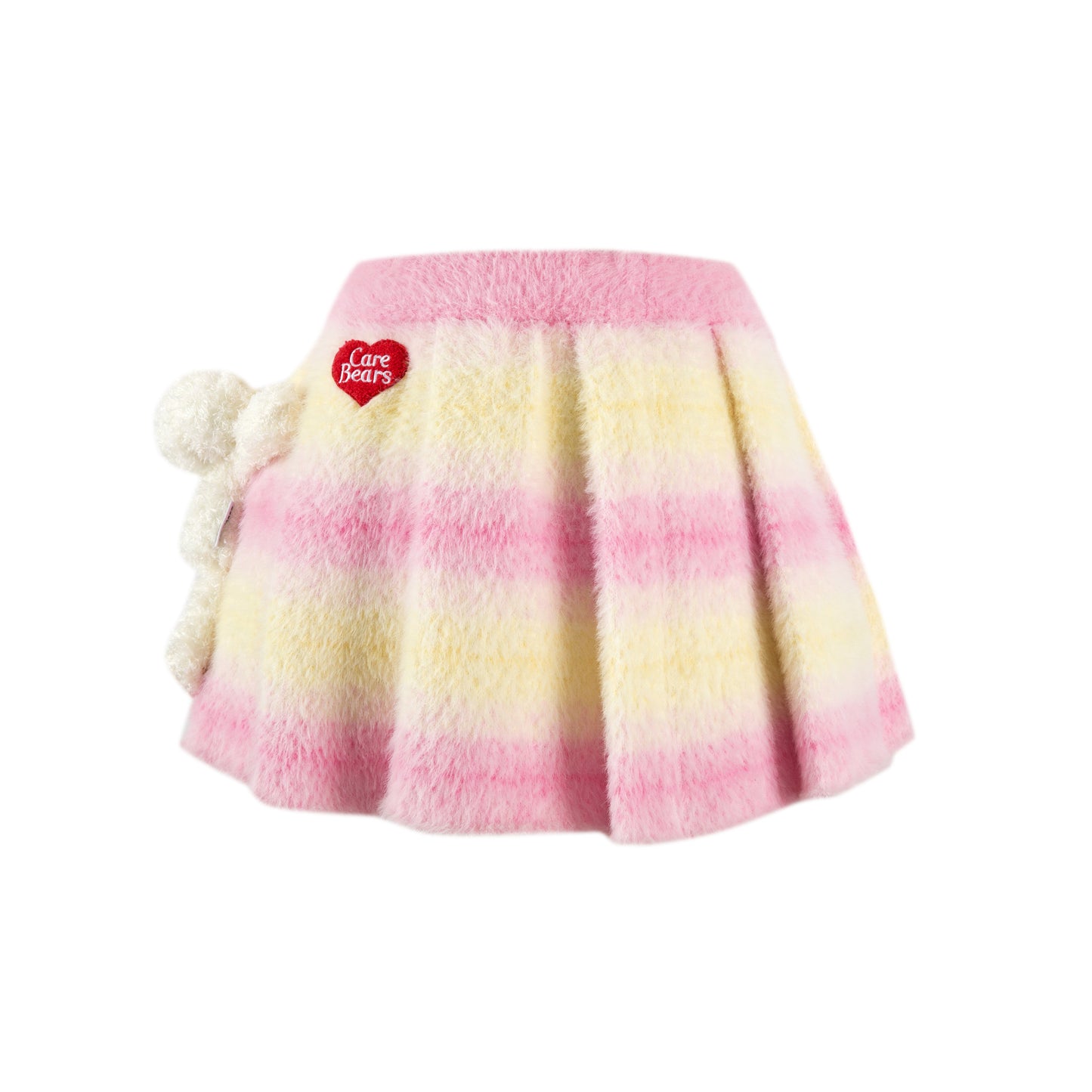 13DE MARZO Care Bears Faded Mohair Skirt