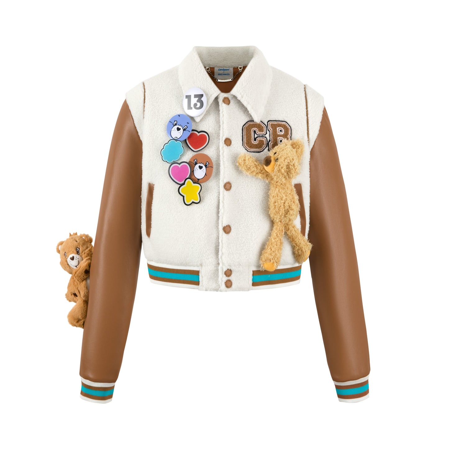 13DE MARZO Care Bears Baseball Jacket