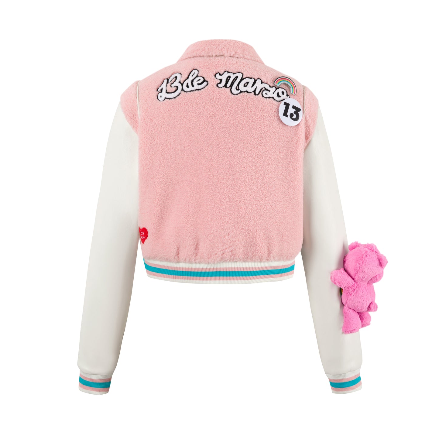 13DE MARZO Care Bears Baseball Jacket