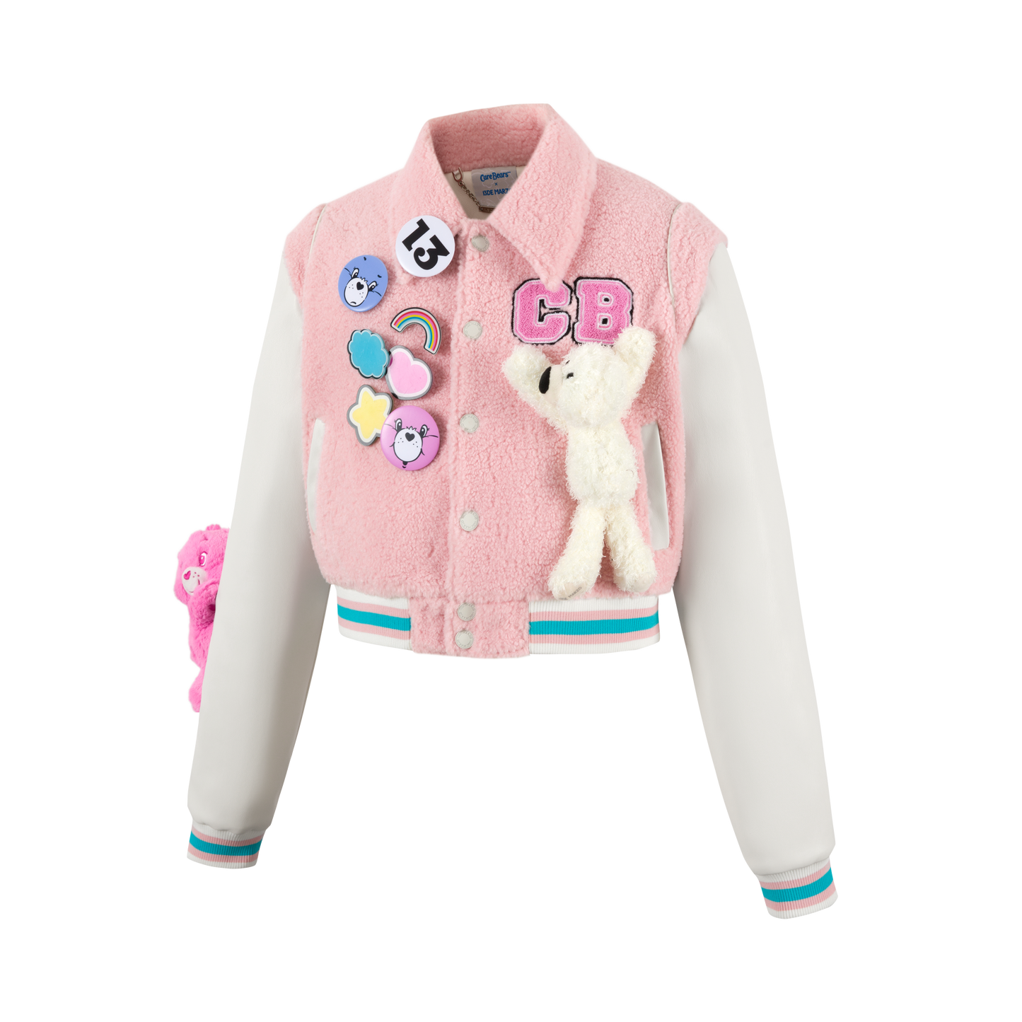 13DE MARZO Care Bears Baseball Jacket