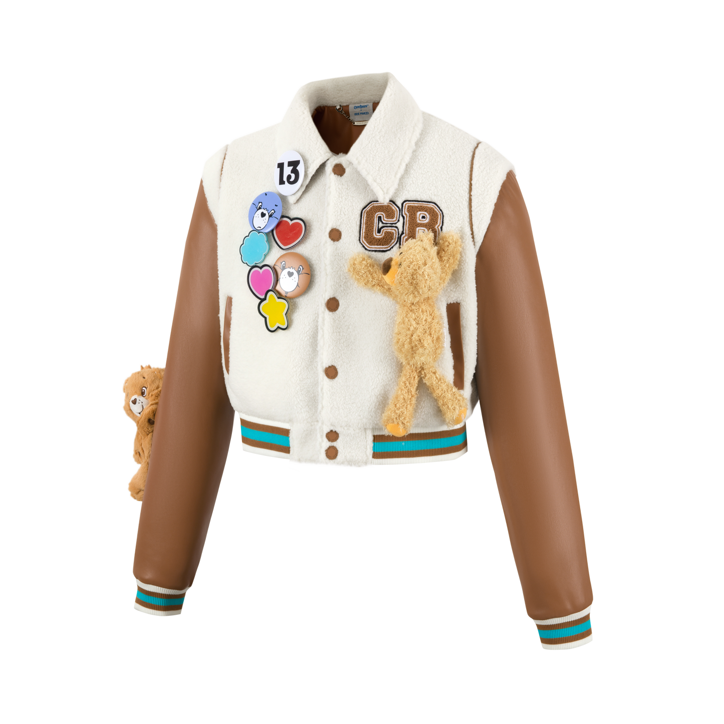 13DE MARZO Care Bears Baseball Jacket