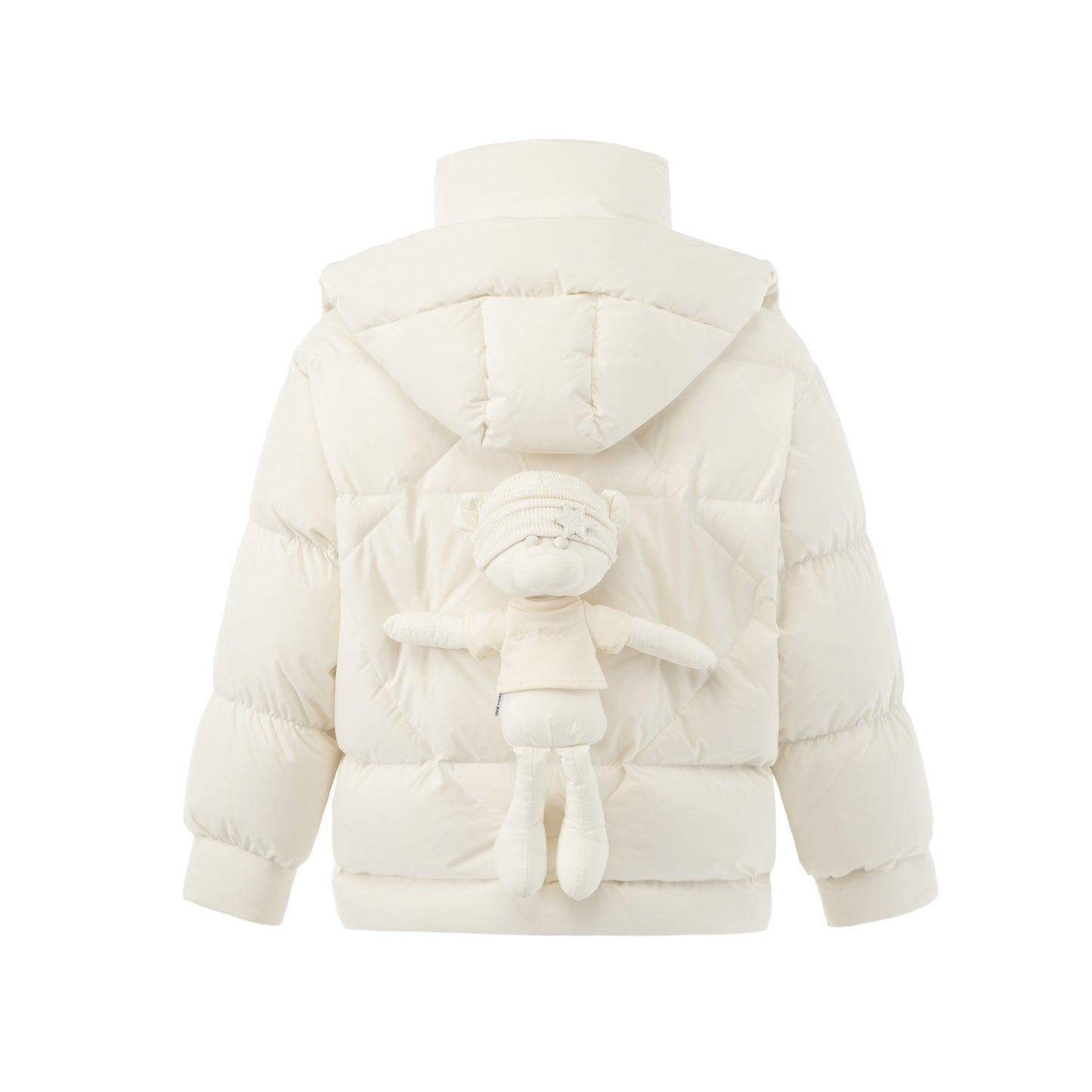 13DE MARZO Bear Embossment Down Jacket