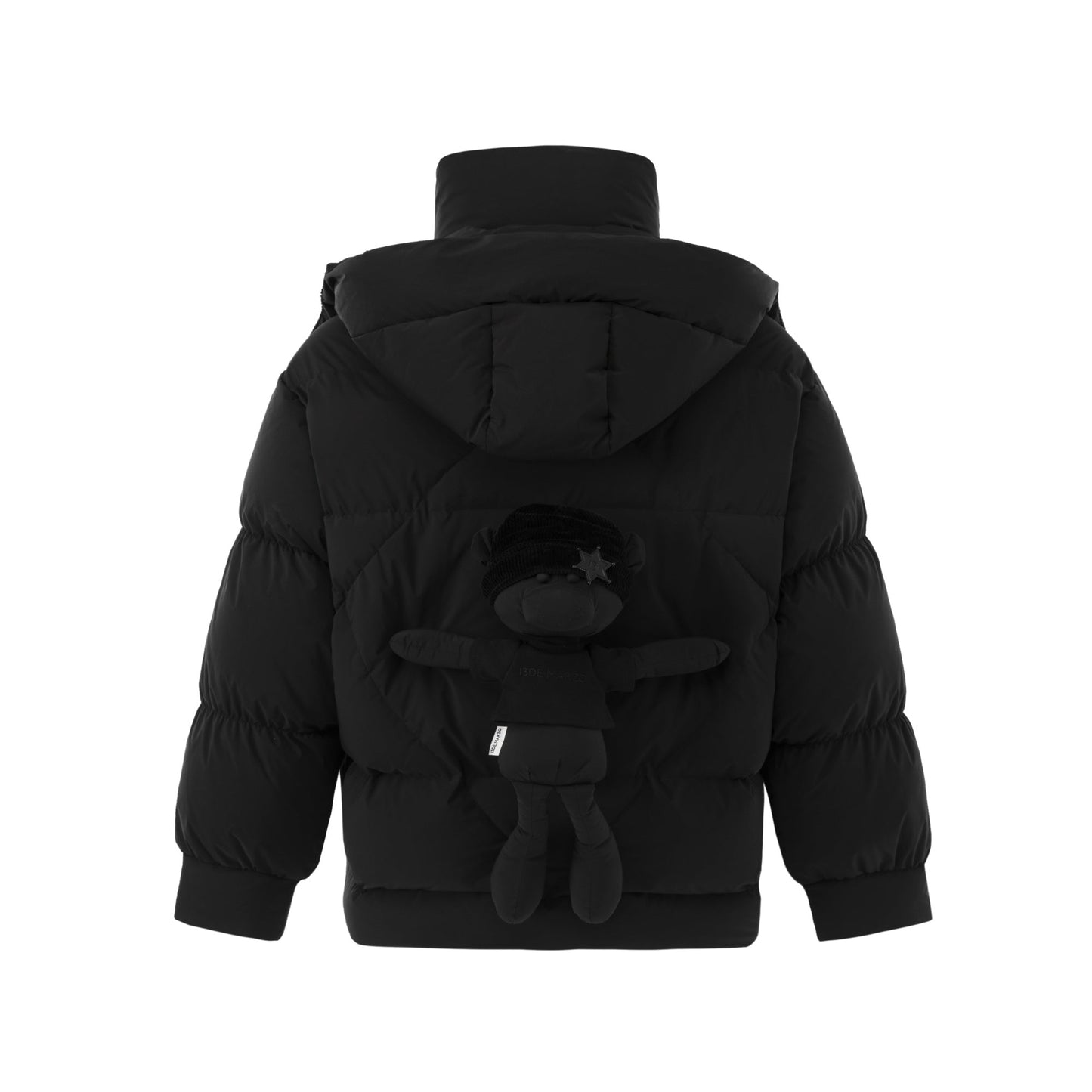 13DE MARZO Bear Embossment Down Jacket