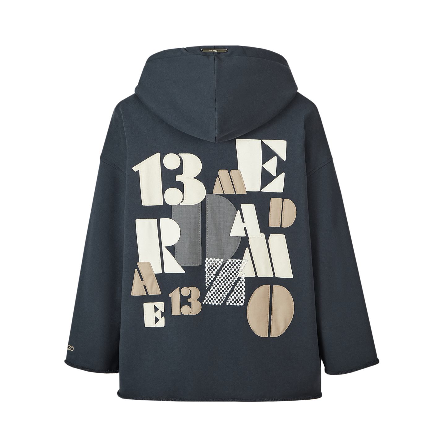 13DE MARZO Bear Malposition Logo Hoodie