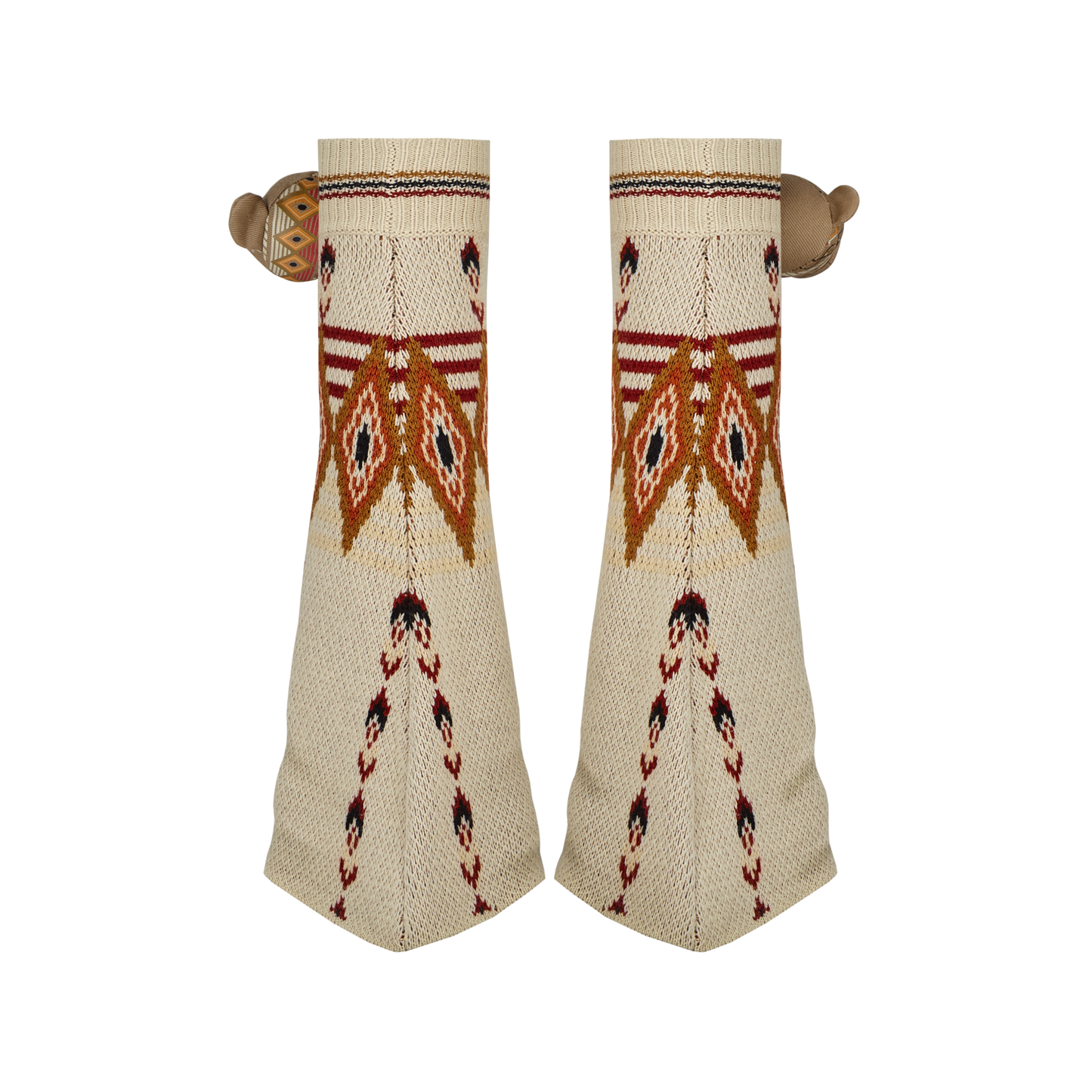 13DE MARZO Tribe Hunting Totem Leg Warmer