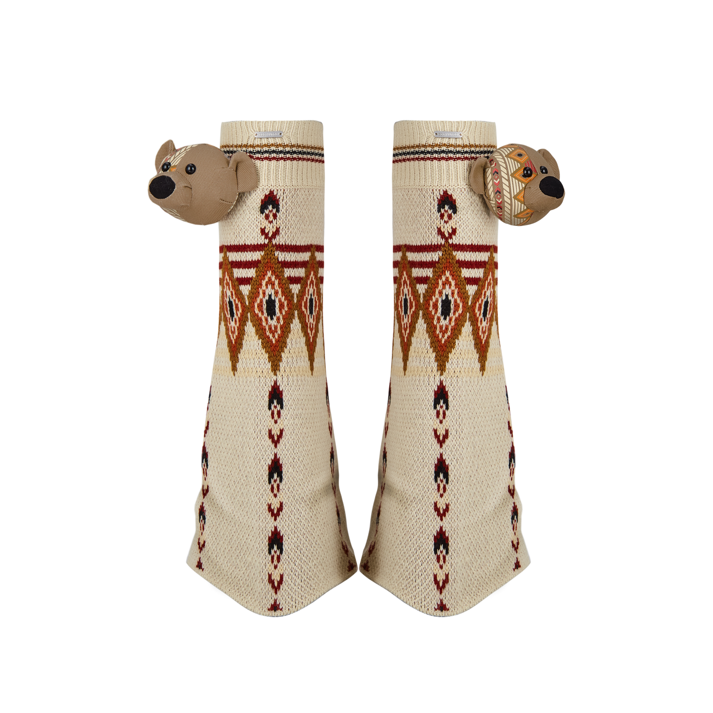 13DE MARZO Tribe Hunting Totem Leg Warmer