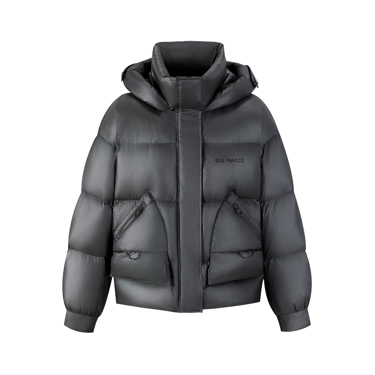 13DE MARZO Bear Embossment Down Jacket