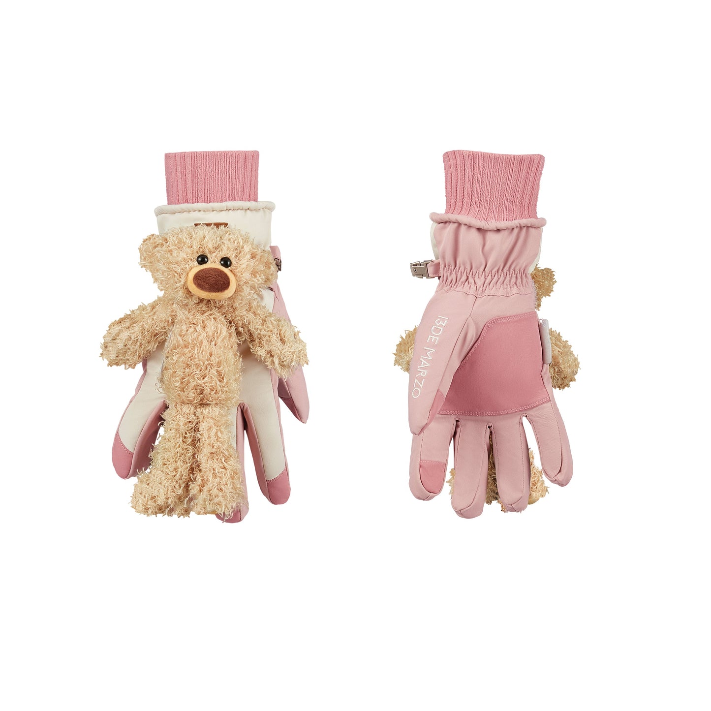 13DE MARZO Bear Skiing Gloves