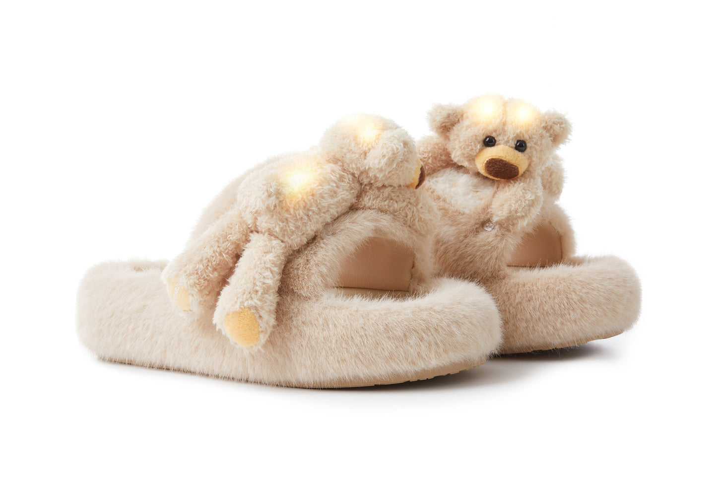 13DE MARZO Doozoo Glowing Fuzzy Slipper