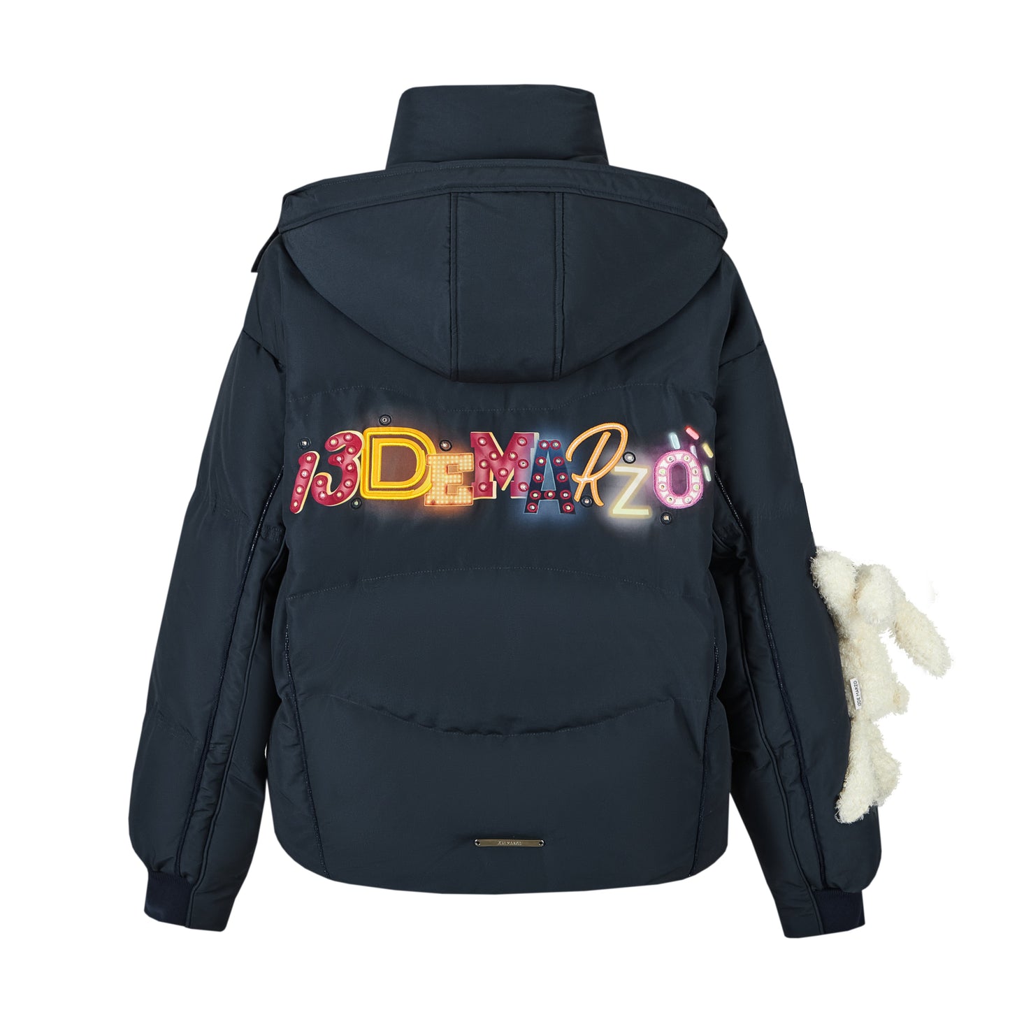 13DE MARZO Neon Light Down Jacket