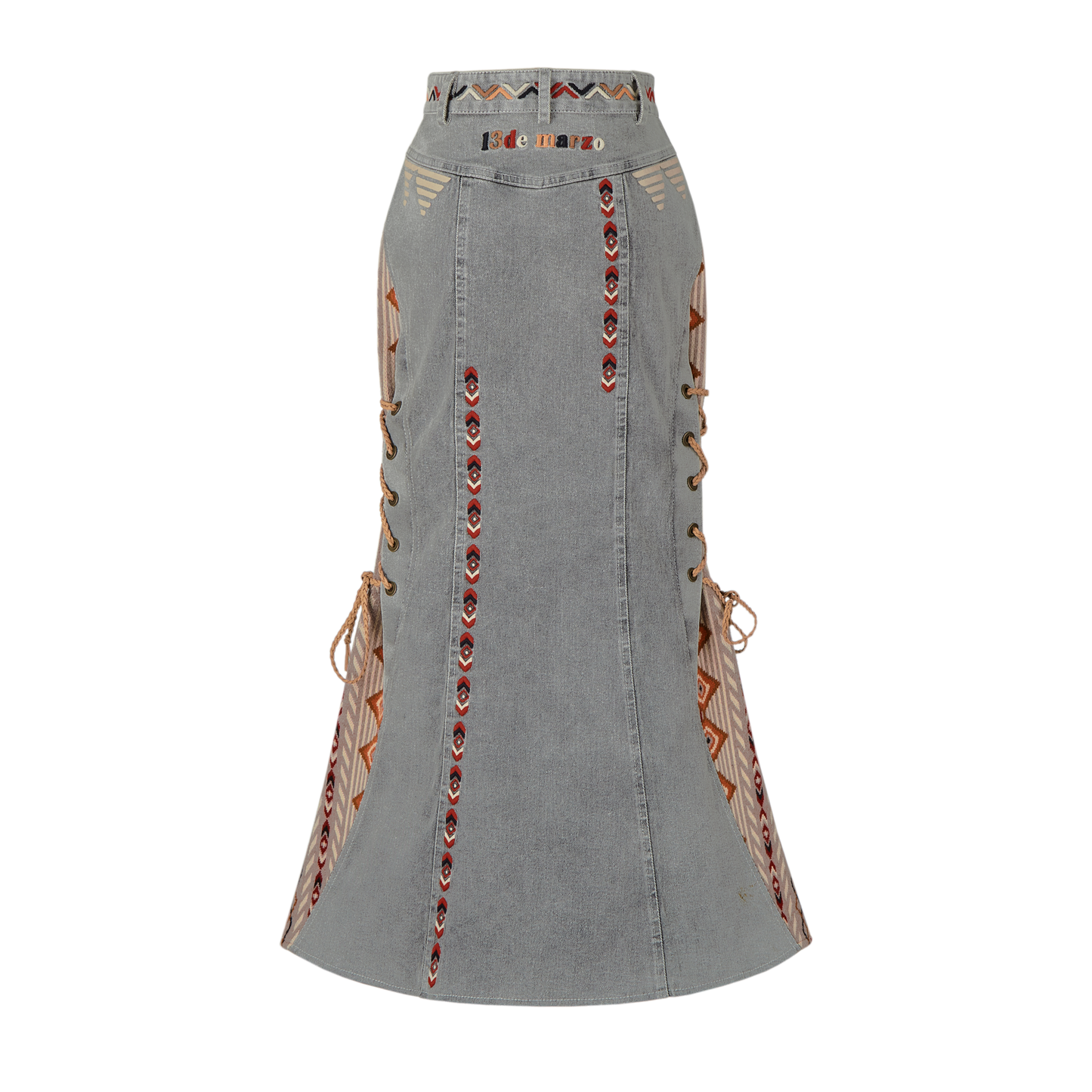 13DE MARZO Tribe Hunting Totem Dress